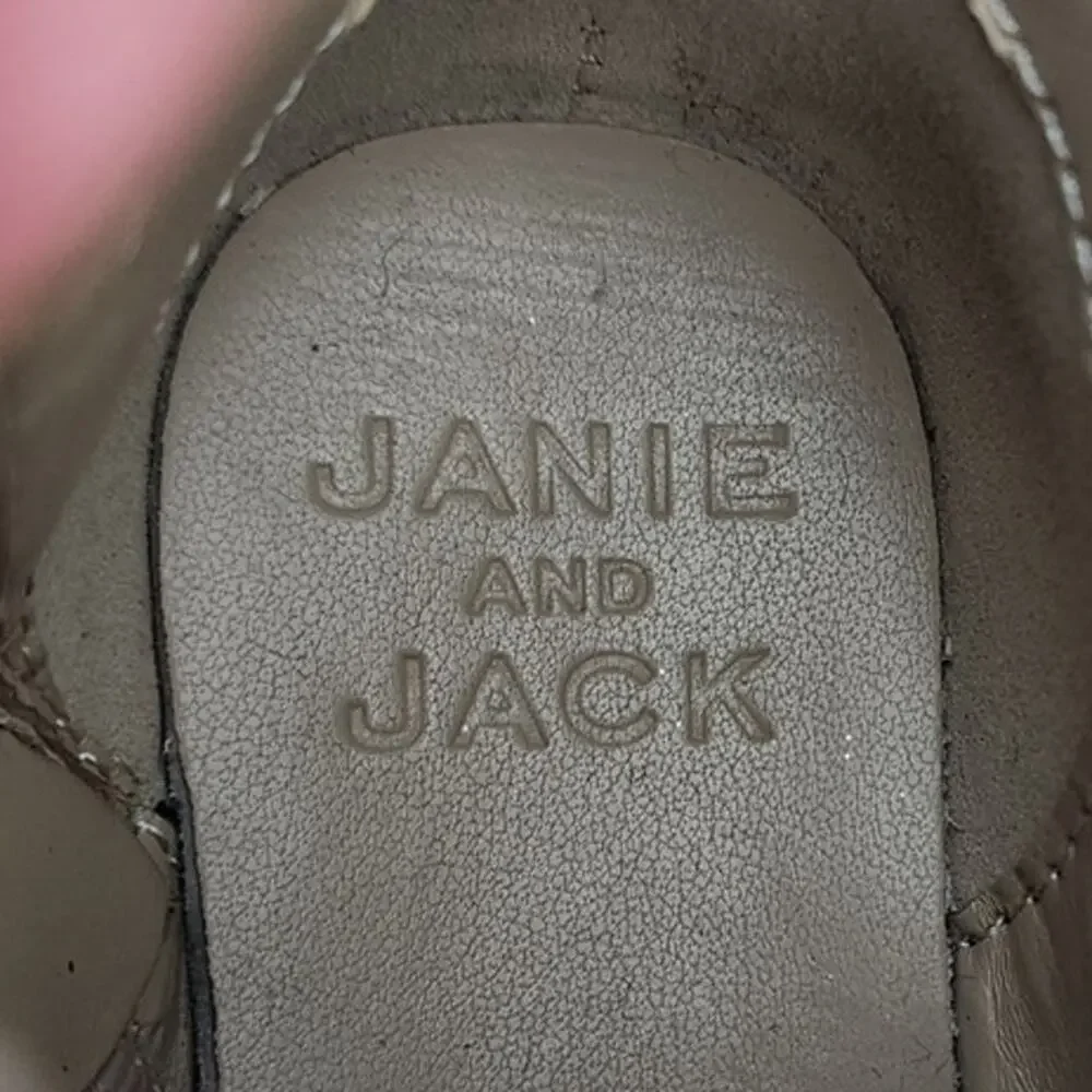 Janie and Jack Glitter Ankle Booties Size US 7 Girls‎
